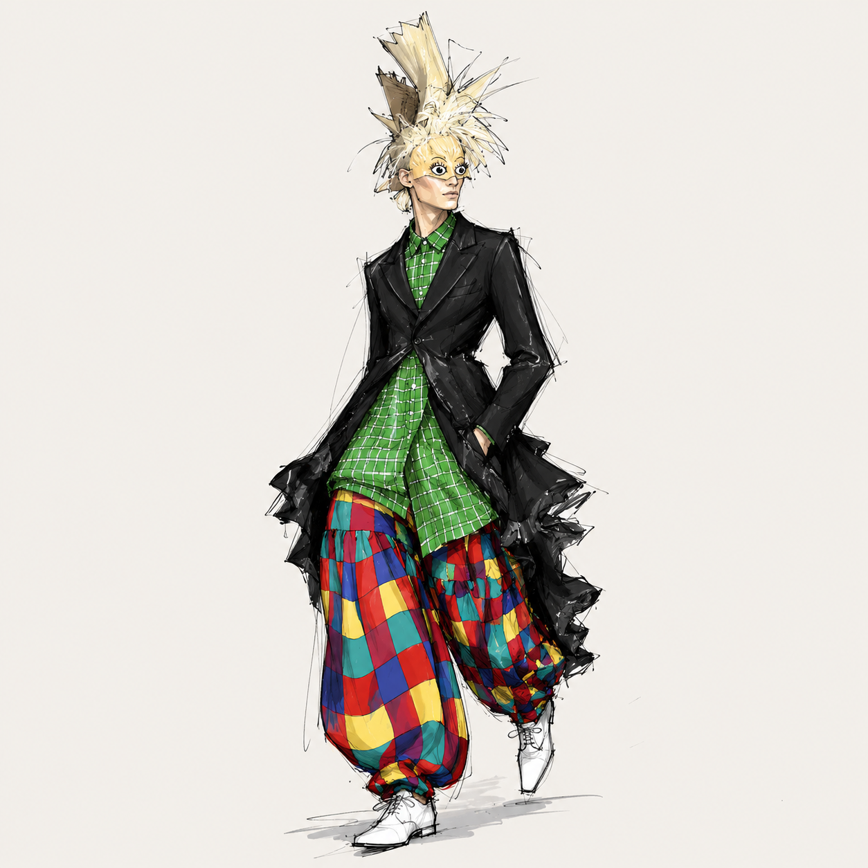 23ss another kind of punk テーラードジャケット コムデギャルソン 