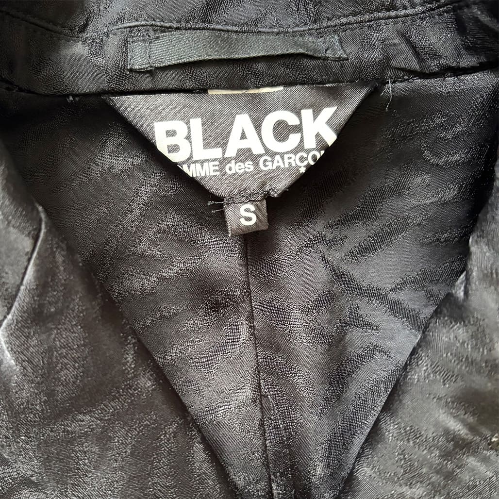 AD2018AWブラックコムデギャルソンインサイドアウトドッキングジャケットS 美品】 COMME des GARCONS / コムデギャルソン | 2018AW | 総