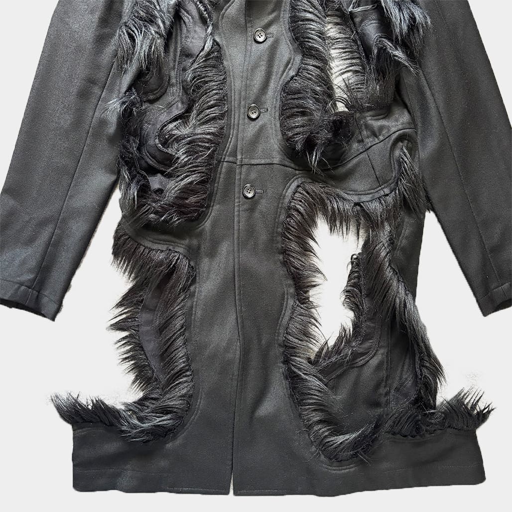 美品コムデギャルソンオムプリュスコーディロイ切替 コート 美品コムデギャルソンオムプリュスコーディロイ切替 コート