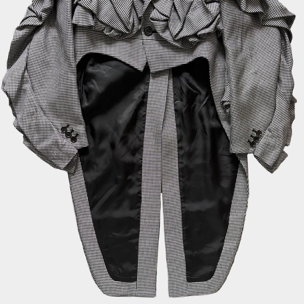 noir kei ninomiya ノワールケイニノミヤ 燕尾ジャケット NOIR KEI NINOMIYA（ノワールケイニノミヤ）2023SS 燕尾ジャケット