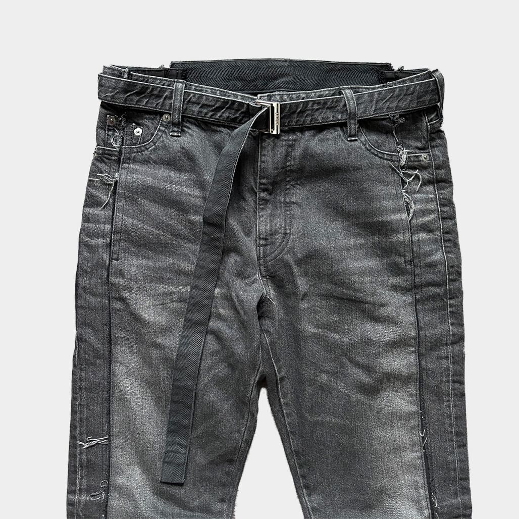 SACAI（サカイ）2021AW ベルテッドデニムパンツ｜Enclopedia（アンクロ