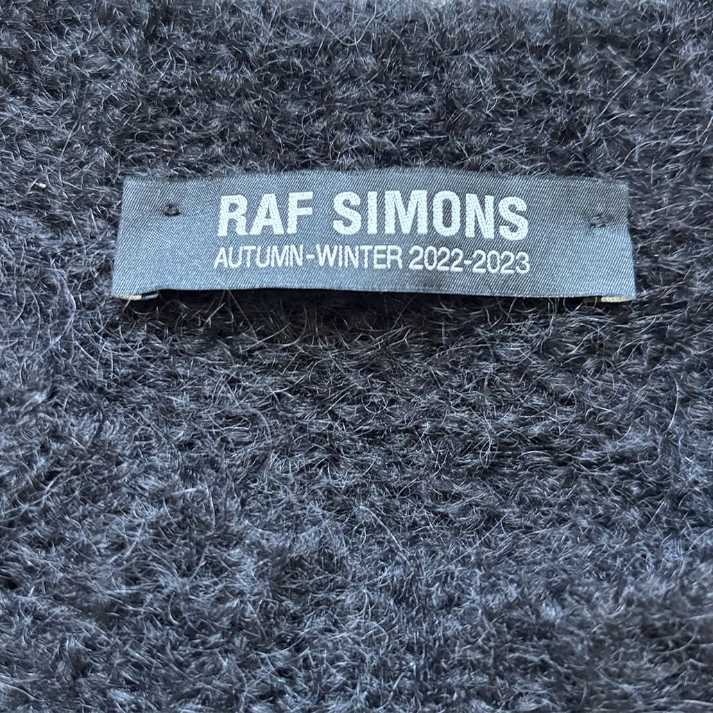 RAF SIMONS（ラフシモンズ）2022AW モヘアセーター｜デザイナーズ