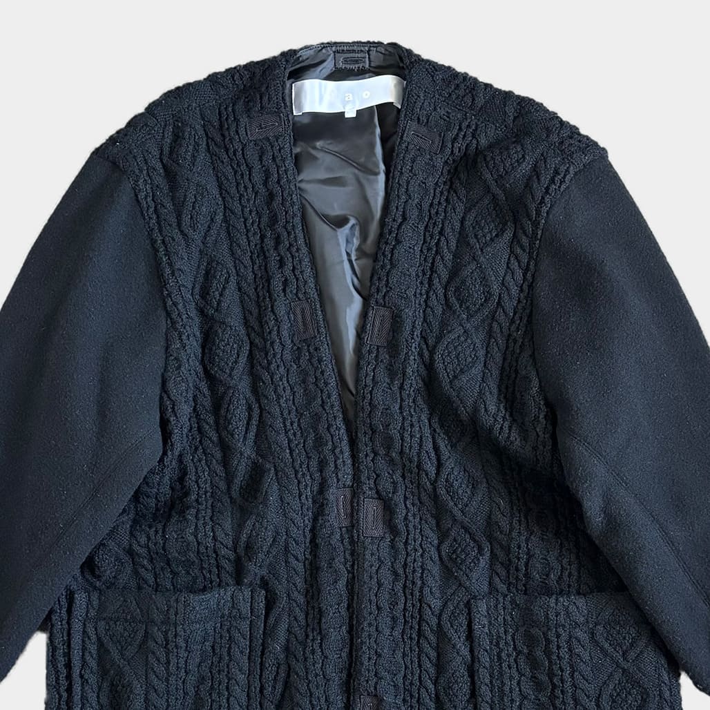 TAO COMME des GARCONS（タオコムデギャルソン）2022AW ニットコート