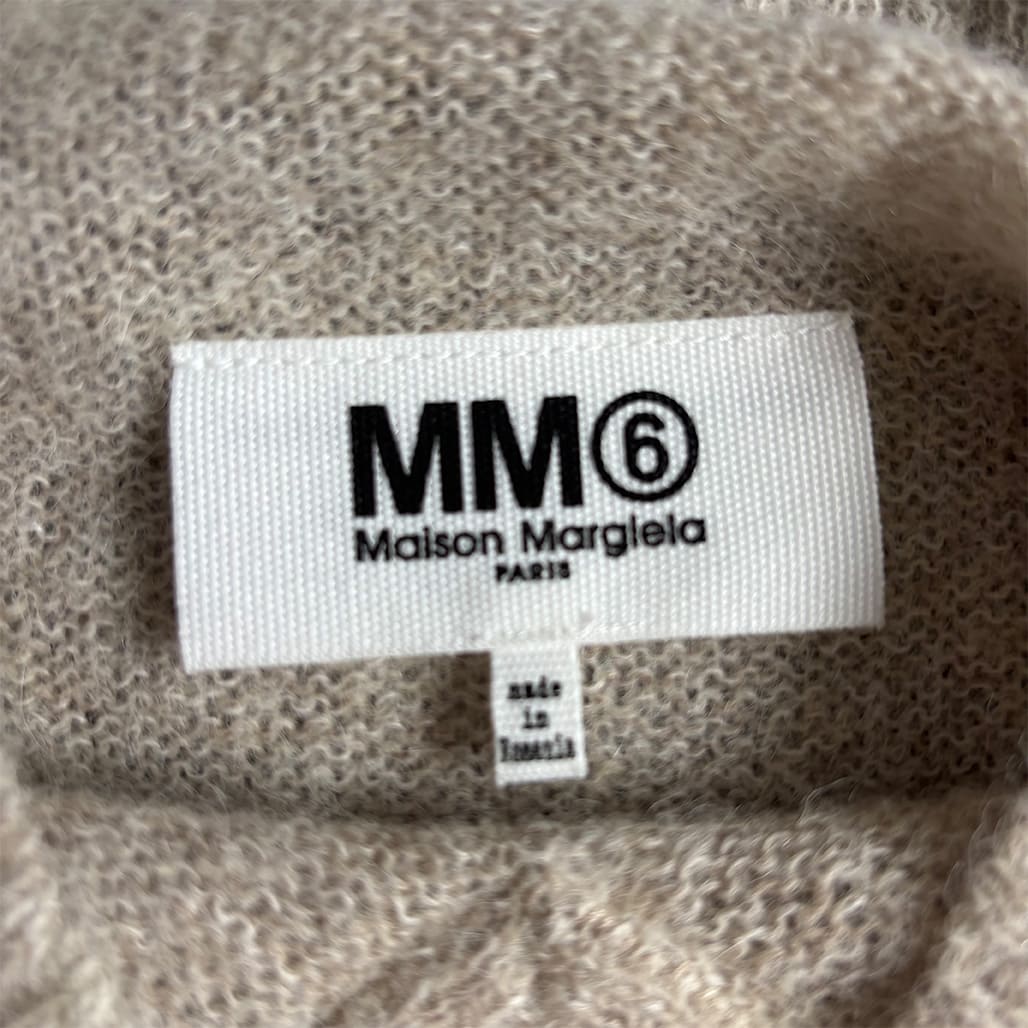 MM6 エムエムシックス マルジェラ 2023AW 穴あきアルパカセーター MM6（エムエムシックス）2023AW 穴あきセーター｜デザイナーズブランド