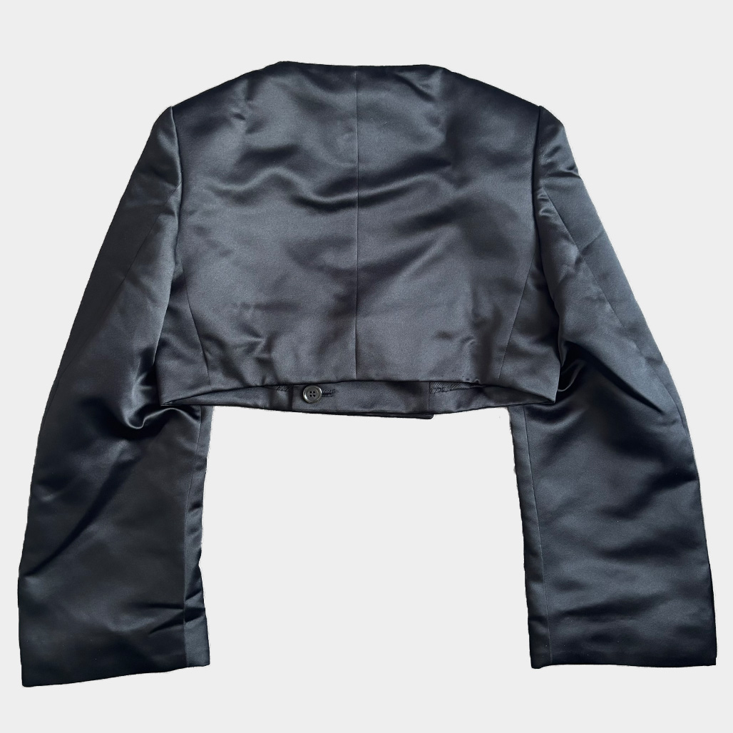 ノワールケイニノミヤ　26SS ジャケット　新品未使用 NOIR KEI NINOMIYA（ノワールケイニノミヤ）2024SS クロップド