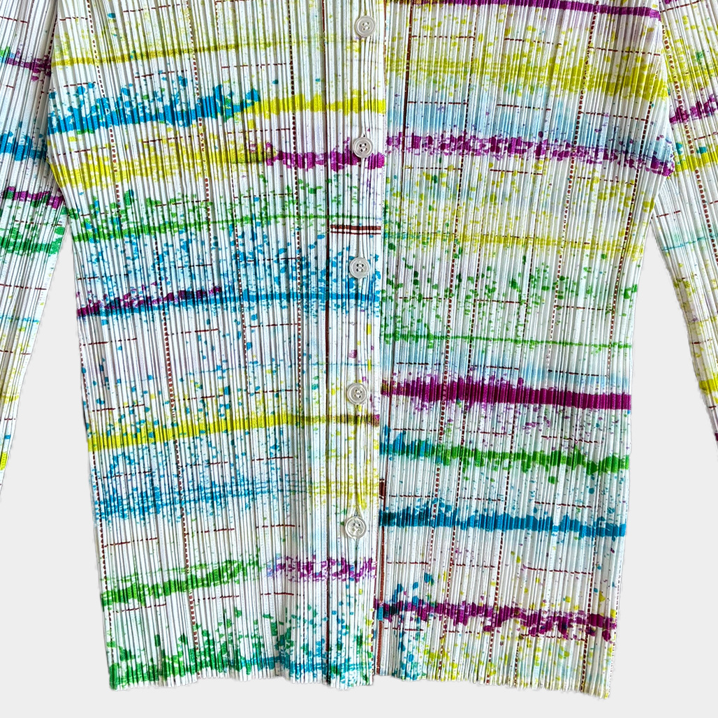 PLEATS PLEASE プリーツプリーツ　プリーツスカート　マルチカラー PLEATS PLEASE（プリーツプリーズ）ISSEY MIYAKE マルチカラープリーツ
