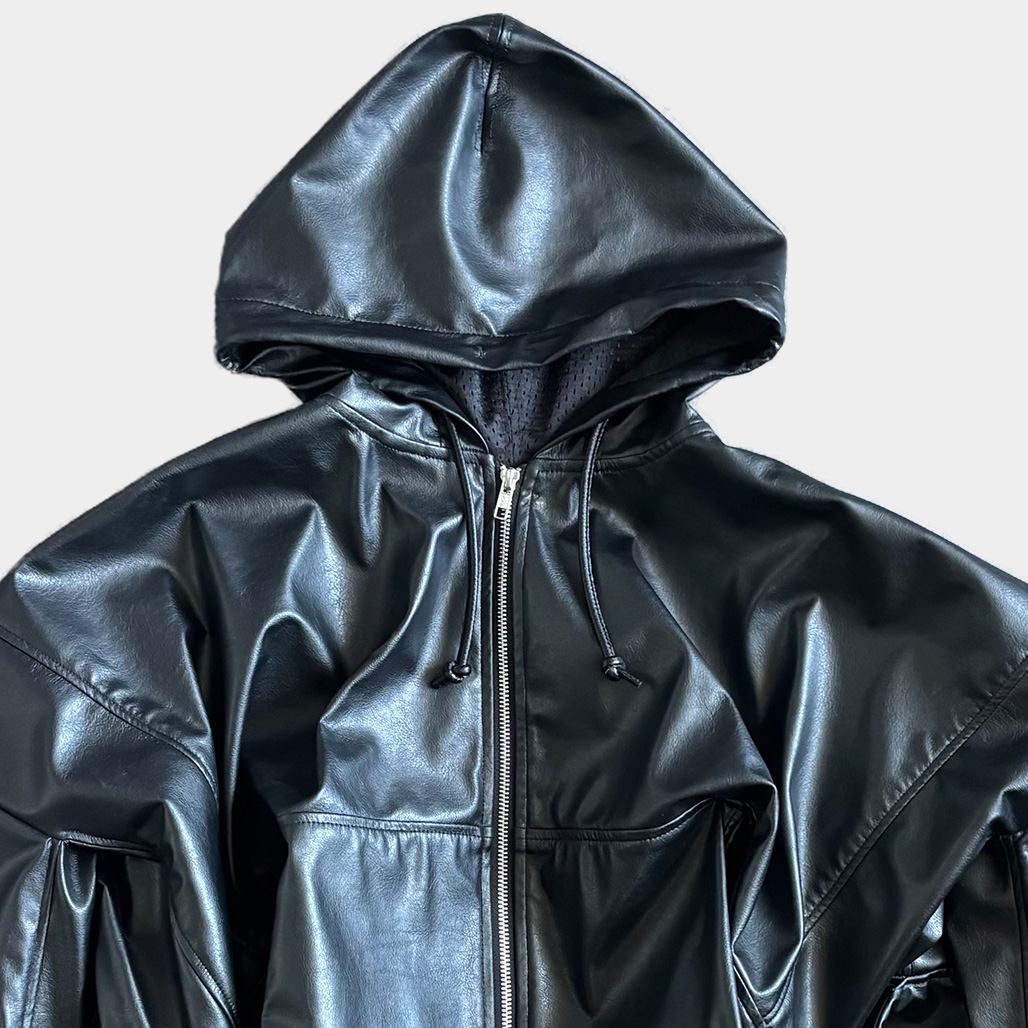 JUNYA WATANABE（ジュンヤワタナベ）2023AW フェイクレザーブルゾン