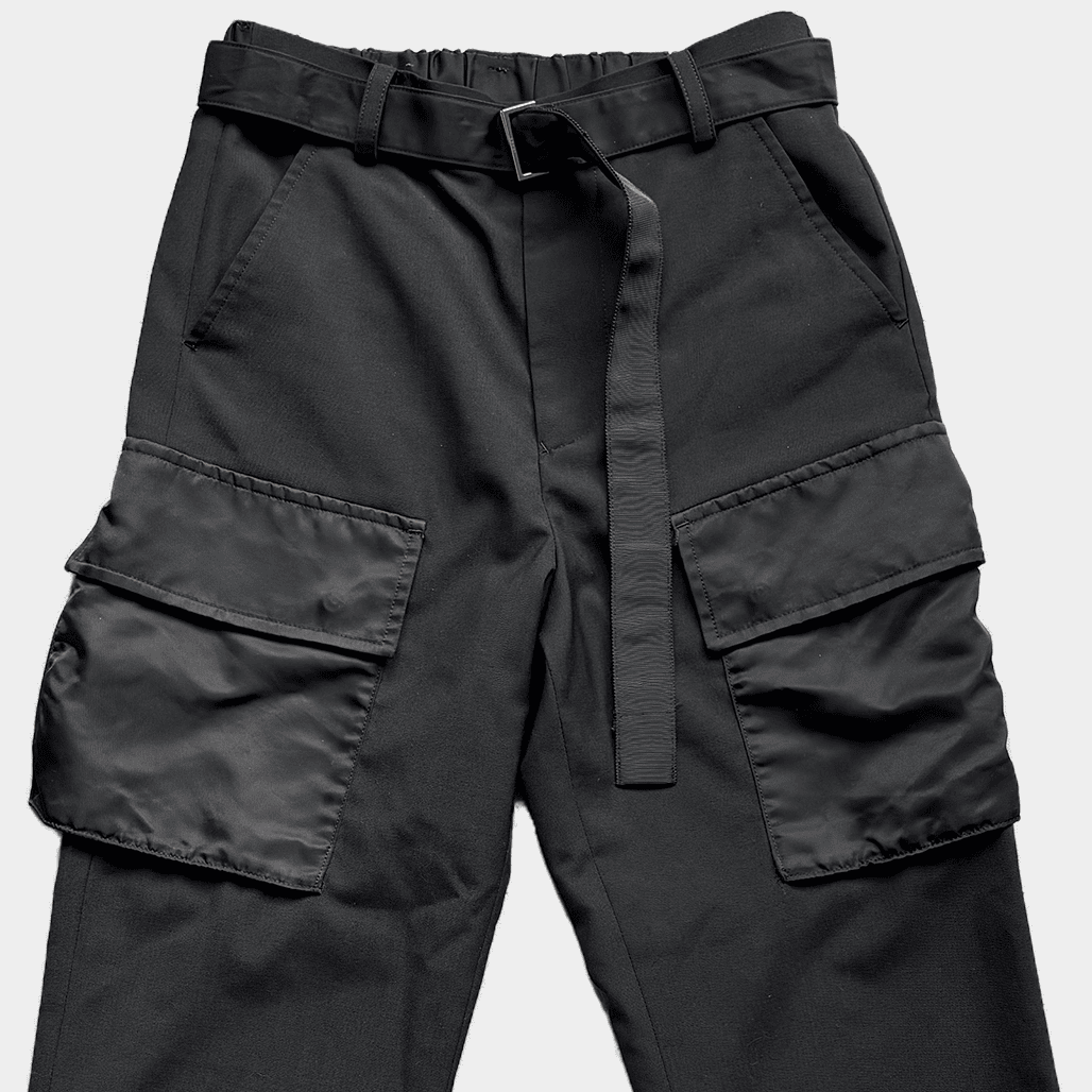 SACAI（サカイ）2024AW ウエストベルトカーゴパンツ｜デザイナーズ