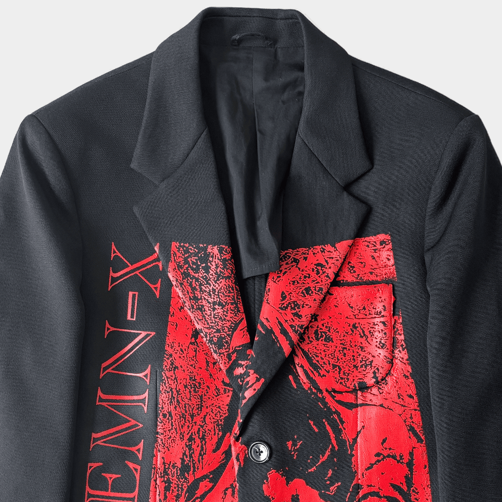 RAF SIMONS（ラフシモンズ）2022SS グラフィックテーラードジャケット