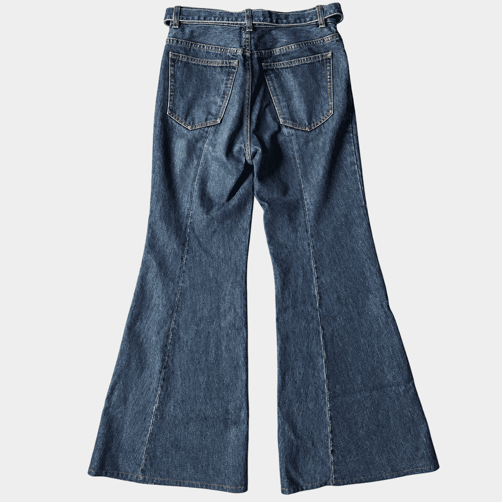 sacai 21ss　レースパンツ size １ sacai（サカイ） 2024SS サイズ1 ベルテッドフレアデニムパンツ