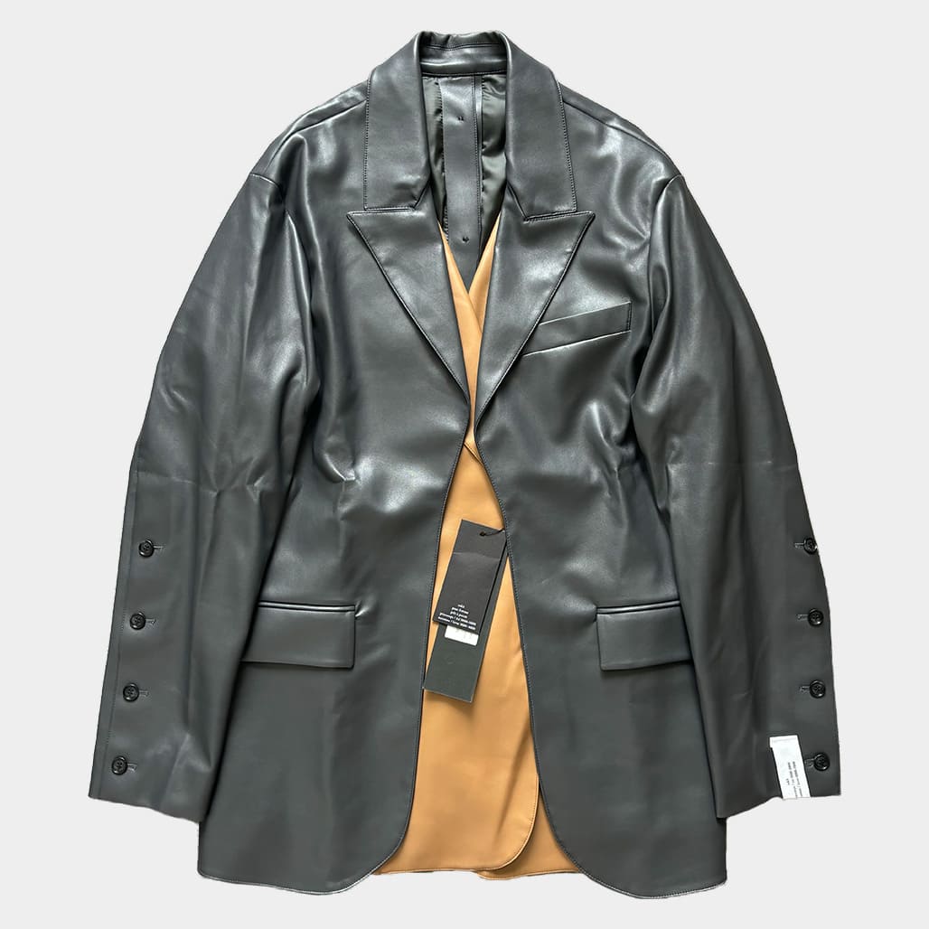 rokh（ロク）フェイクレザージャケット｜Enclopedia（アンクロ