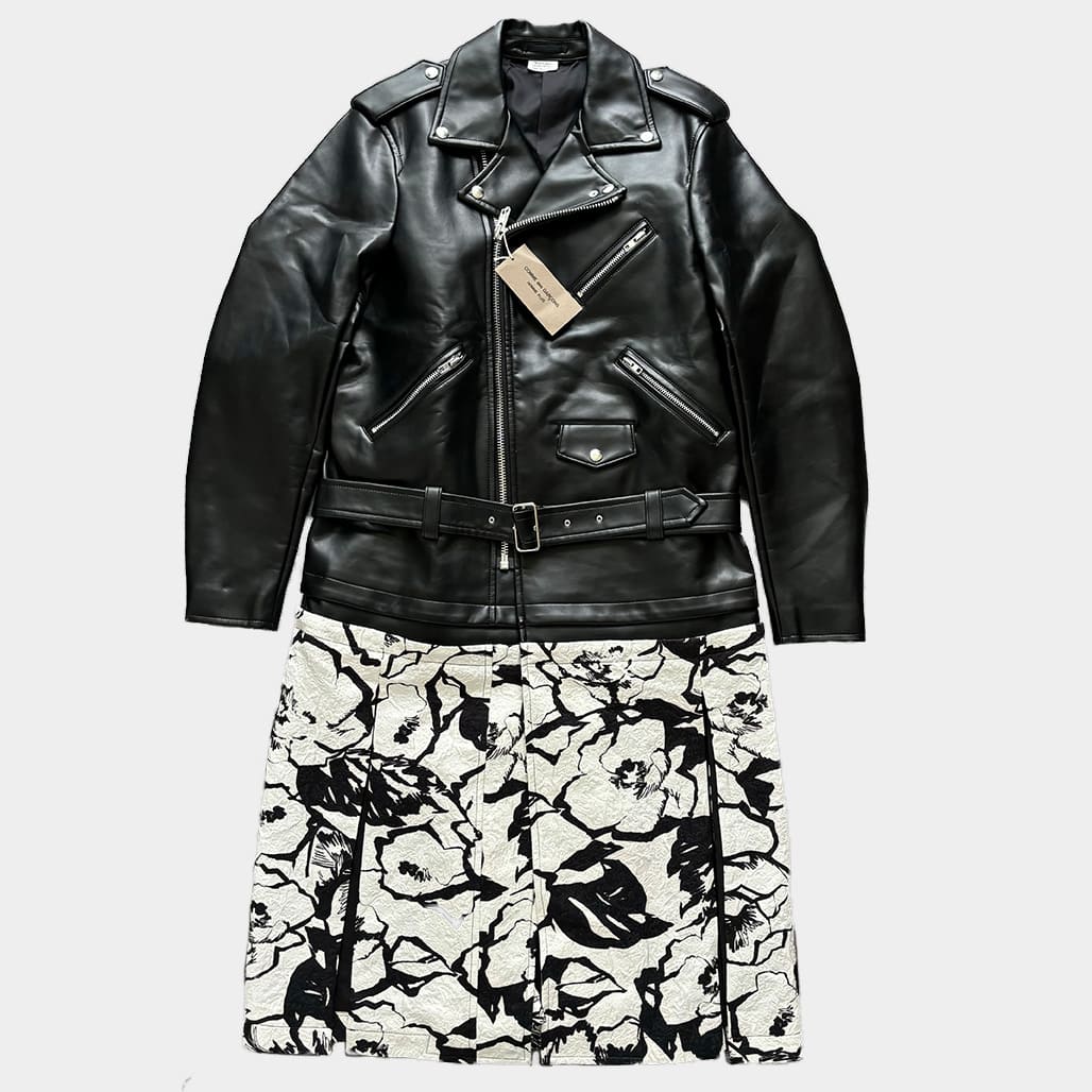 COMME DES GARCONS HOMME PLUS(コムデギャルソンオムプリュス) 2022SS フェイクレザーコート|COMME DES GARCONS HOMME PLUS(コムデギャルソンオムプリュス)