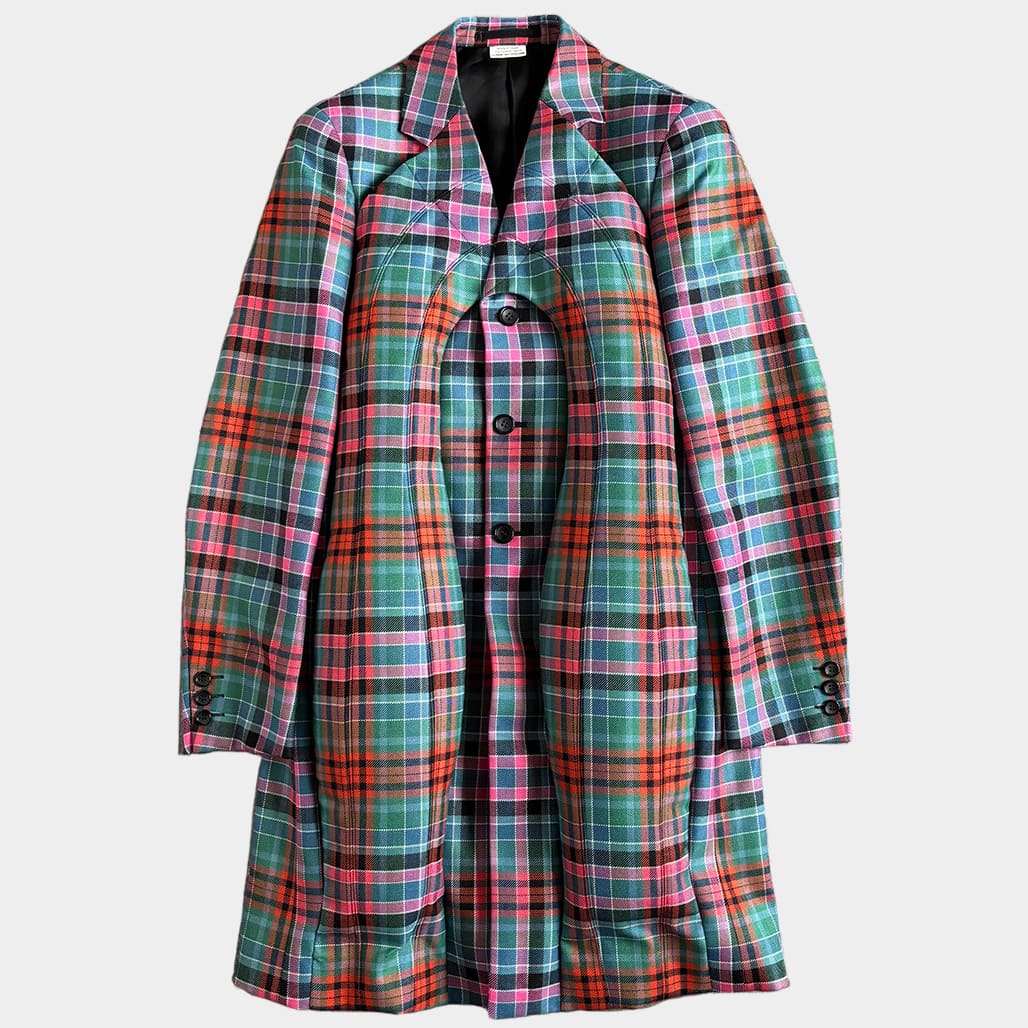 COMME des GARCONS チェスターコート 赤 2005525F0074 COMME DES GARCONS HOMME PLUS（コムデギャルソンオムプリュス