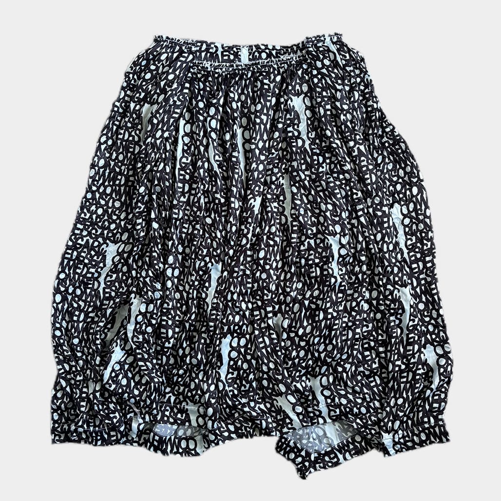 COMME des GARCONS(コムデギャルソン)2019SS BAANAI LOGO スカート|COMME DES GARCONS(コムデギャルソン)