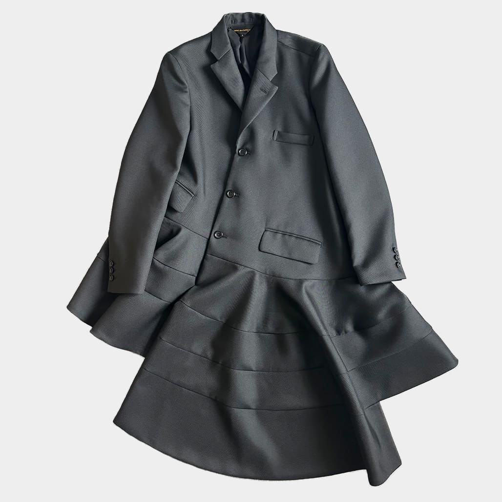 COMME des GARCONS(コムデギャルソン)2022SS アシンメトリーコート|COMME DES GARCONS(コムデギャルソン)
