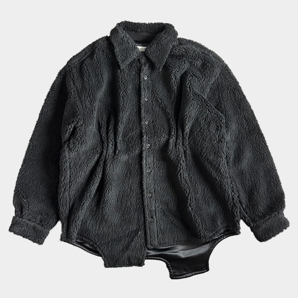 Maison Martin Margiela シャツアウター MAISON MARGIELA（メゾンマルジェラ）2024AW ボアシャツ