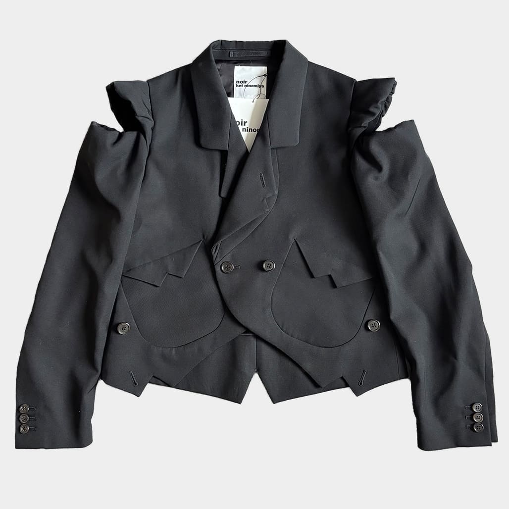 NOIR KEI NINOMIYA(ノワールケイニノミヤ)2025SS テーラードジャケットジャケット|NOIR KEI NINOMIYA(ノワールケイニノミヤ)