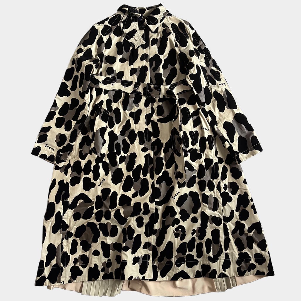 SACAI(サカイ)2022AW レオパードコート|SACAI(サカイ)