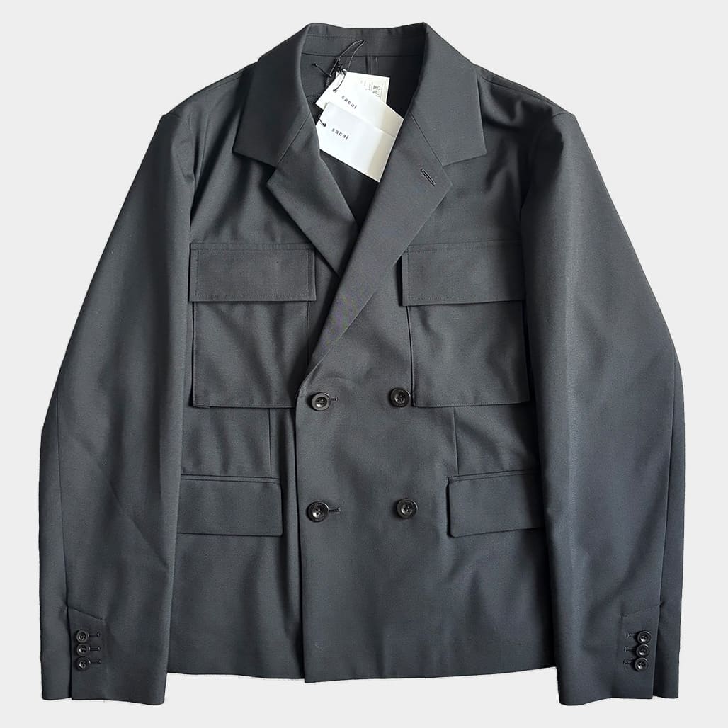 SACAI（サカイ）2023SS プリーツスーチングテーラードジャケット