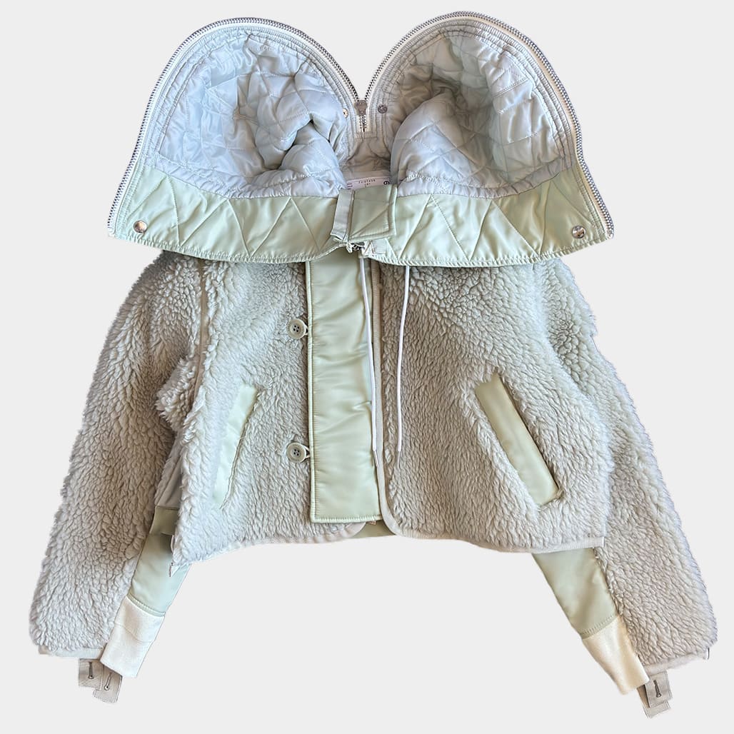 SACAI(サカイ)2024-2025AW ナイロンツインボアブルゾン|SACAI(サカイ)