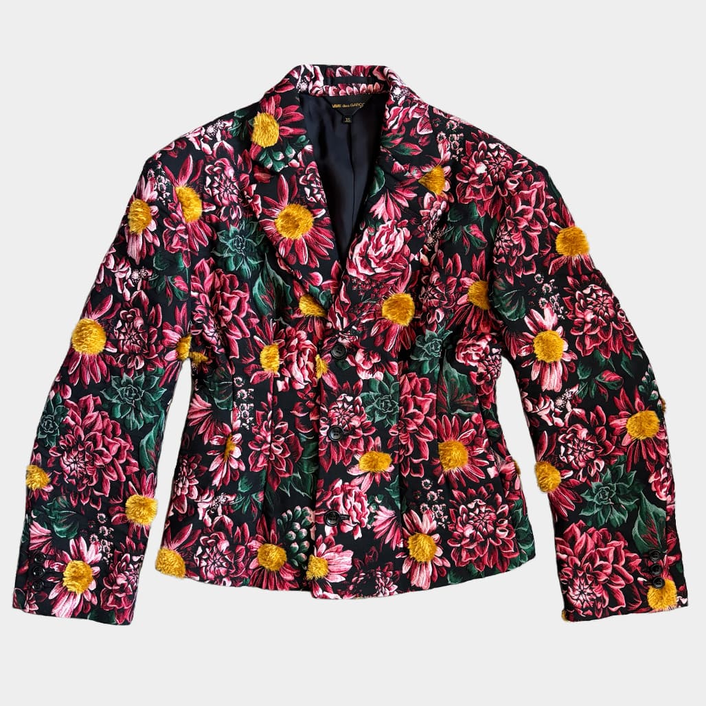 COMME des GARCONS（コムデギャルソン）2023SS フローラルシングル