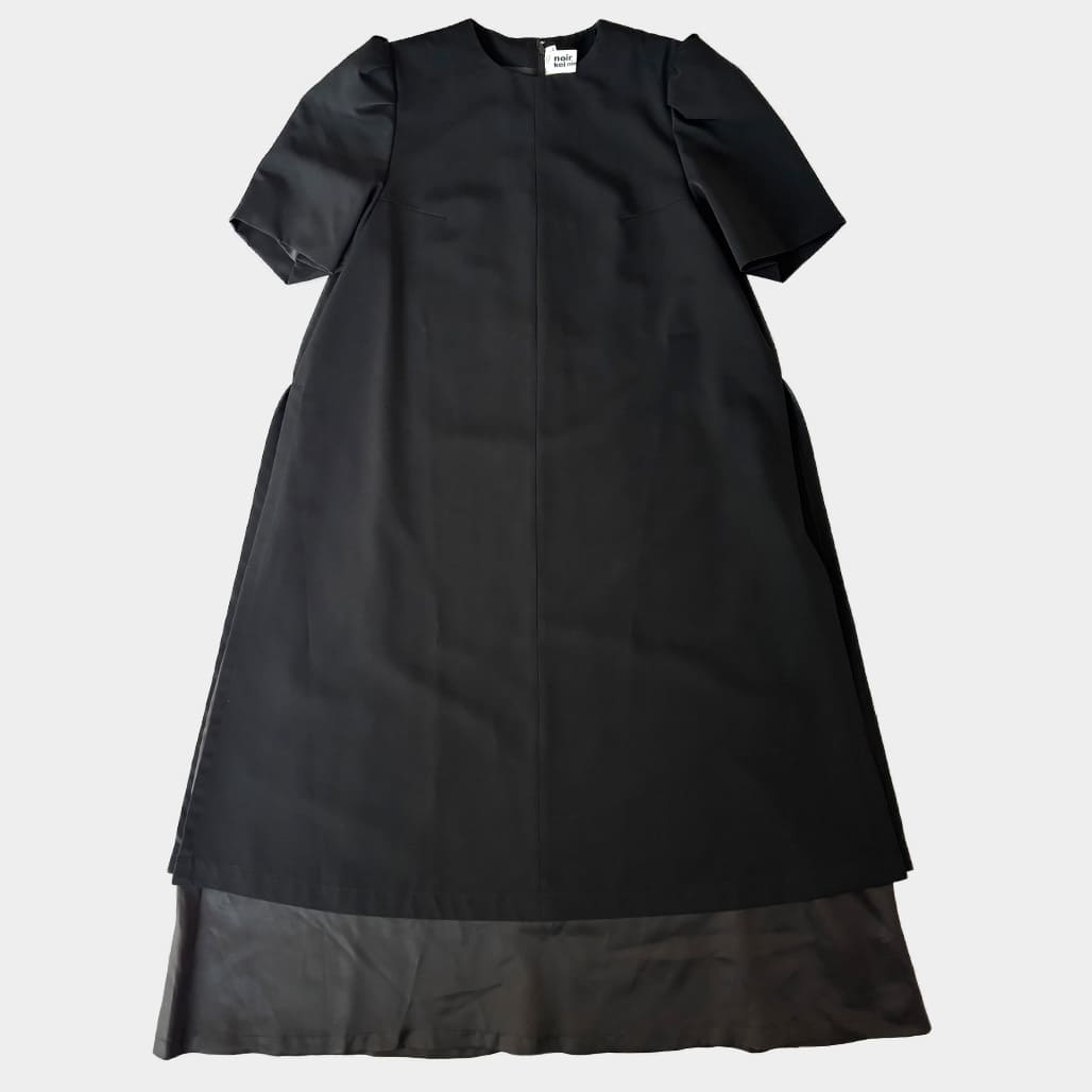 NOIR KEI NINOMIYA(ノワールケイニノミヤ)2024AW レイヤードワンピース|NOIR KEI NINOMIYA(ノワールケイニノミヤ)