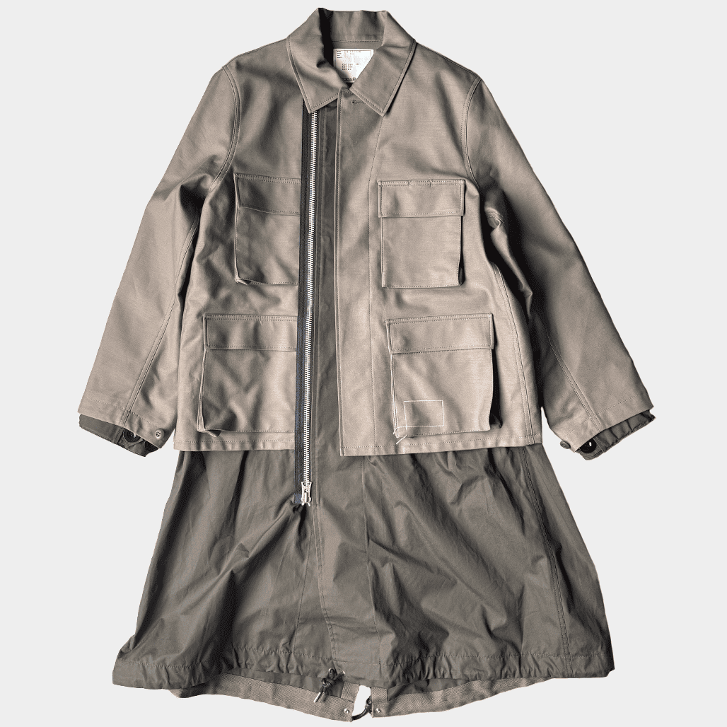 SACAI(サカイ) ✖︎ WTAPS(ダブルタップス)2025SS ドッキングコート|SACAI(サカイ)