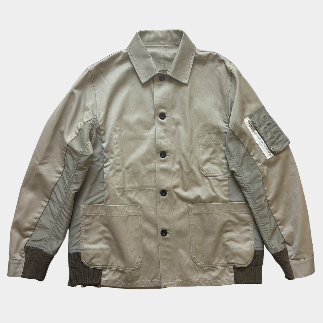SACAI(サカイ)2024SS 切り替えコットンジャケット|SACAI(サカイ)