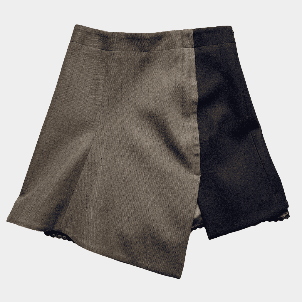 SACAI(サカイ)2024AW アシンメトリースカート|SACAI(サカイ)