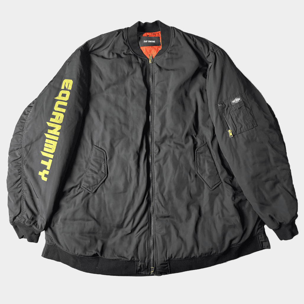 RAF SIMONS（ラフシモンズ）2021AW Equanimity Shirting ボンバー