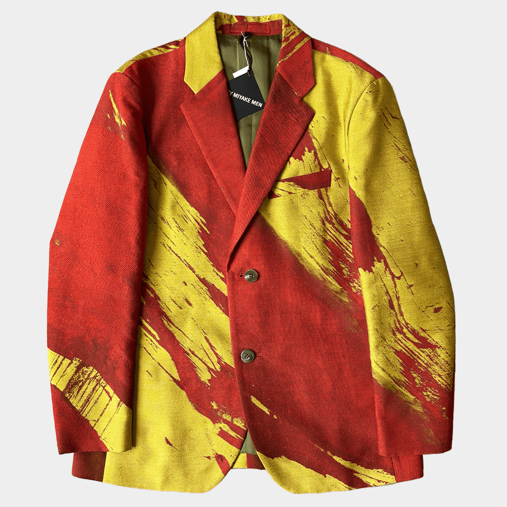 ISSEY MIYAKE 総柄 テーラードジャケット ISSEY MIYAKE MEN（イッセイミヤケメン）2019AW テーラードジャケット