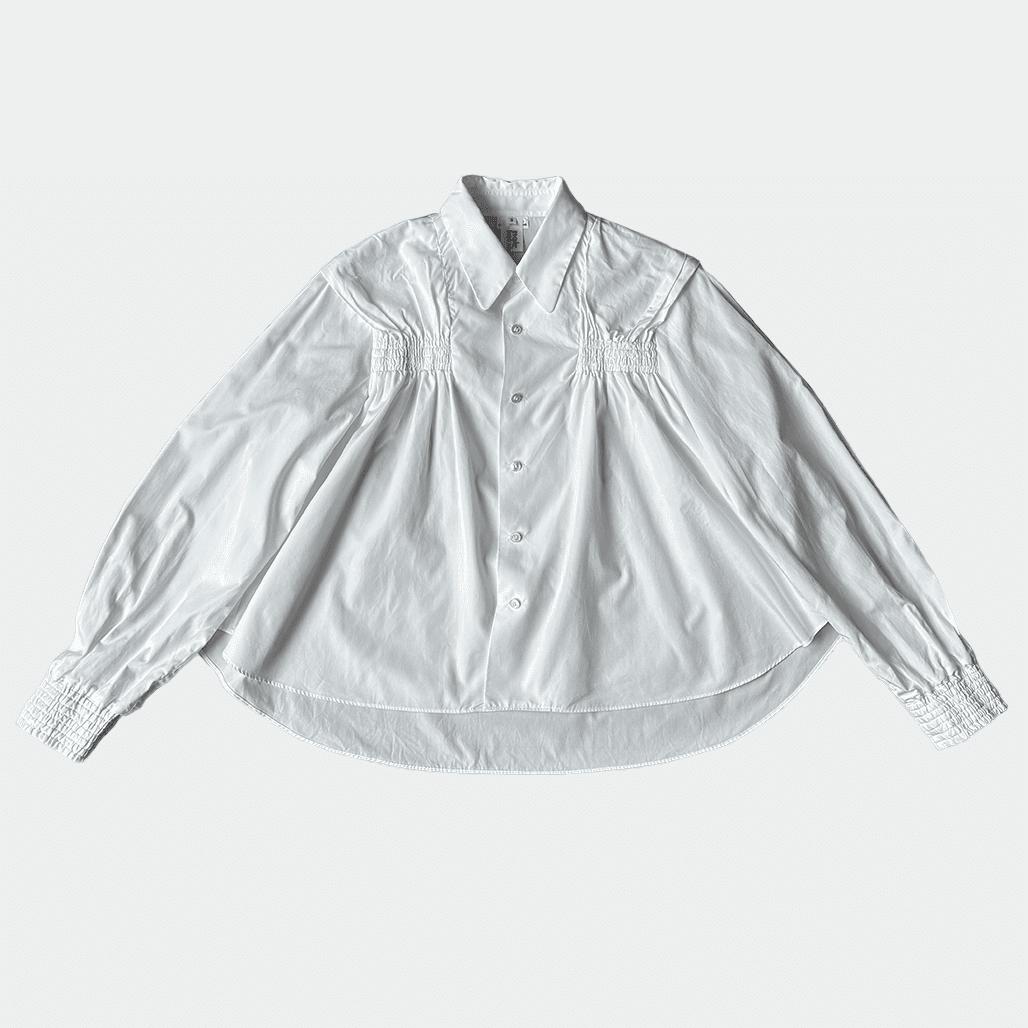 NOIR KEI NINOMIYA(ノワールケイニノミヤ)2024aw シャーリングシャツ|NOIR KEI NINOMIYA(ノワールケイニノミヤ)