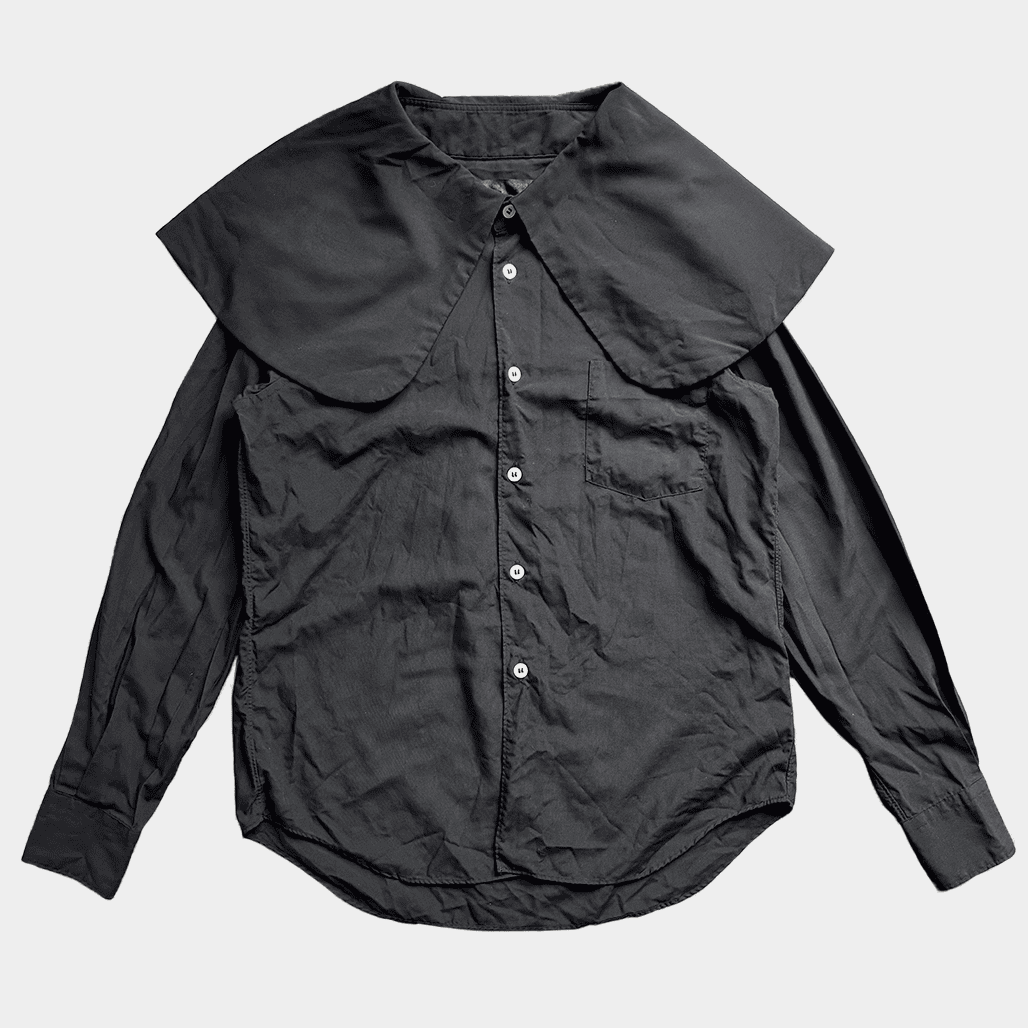 COMME des GARCONS COMME des GARCONS(コムデギャルソンコムデギャルソン)2026SS 縮絨加工ビックカラーシャツ|COMME DES GARCONS COMME DES GARCONS(コムデギャルソンコムデギャルソン)
