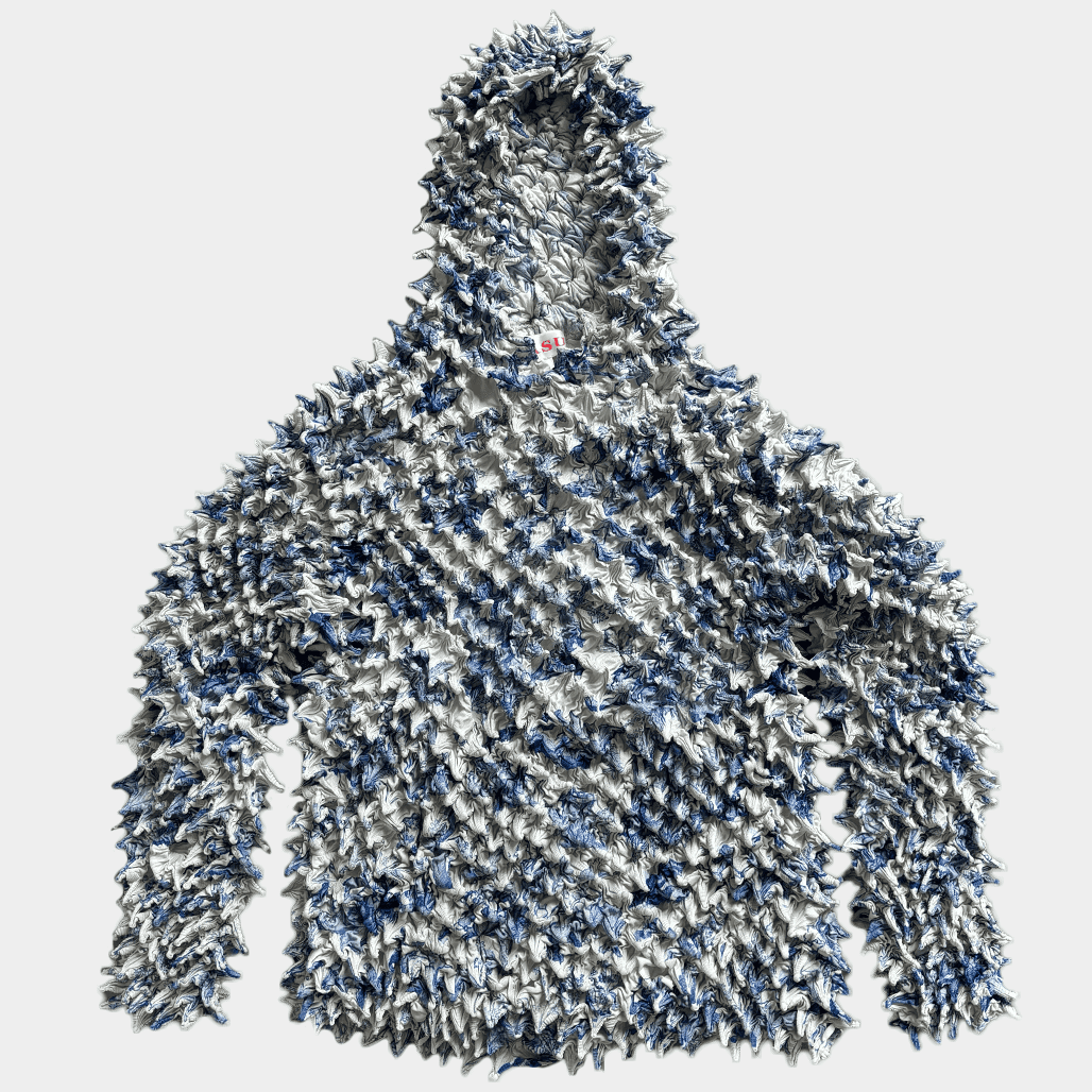 MASU(エムエーエスユー)COMIC TOILE DE JOUY SPIKY HOODIE|MASU(エムエーエスユー)