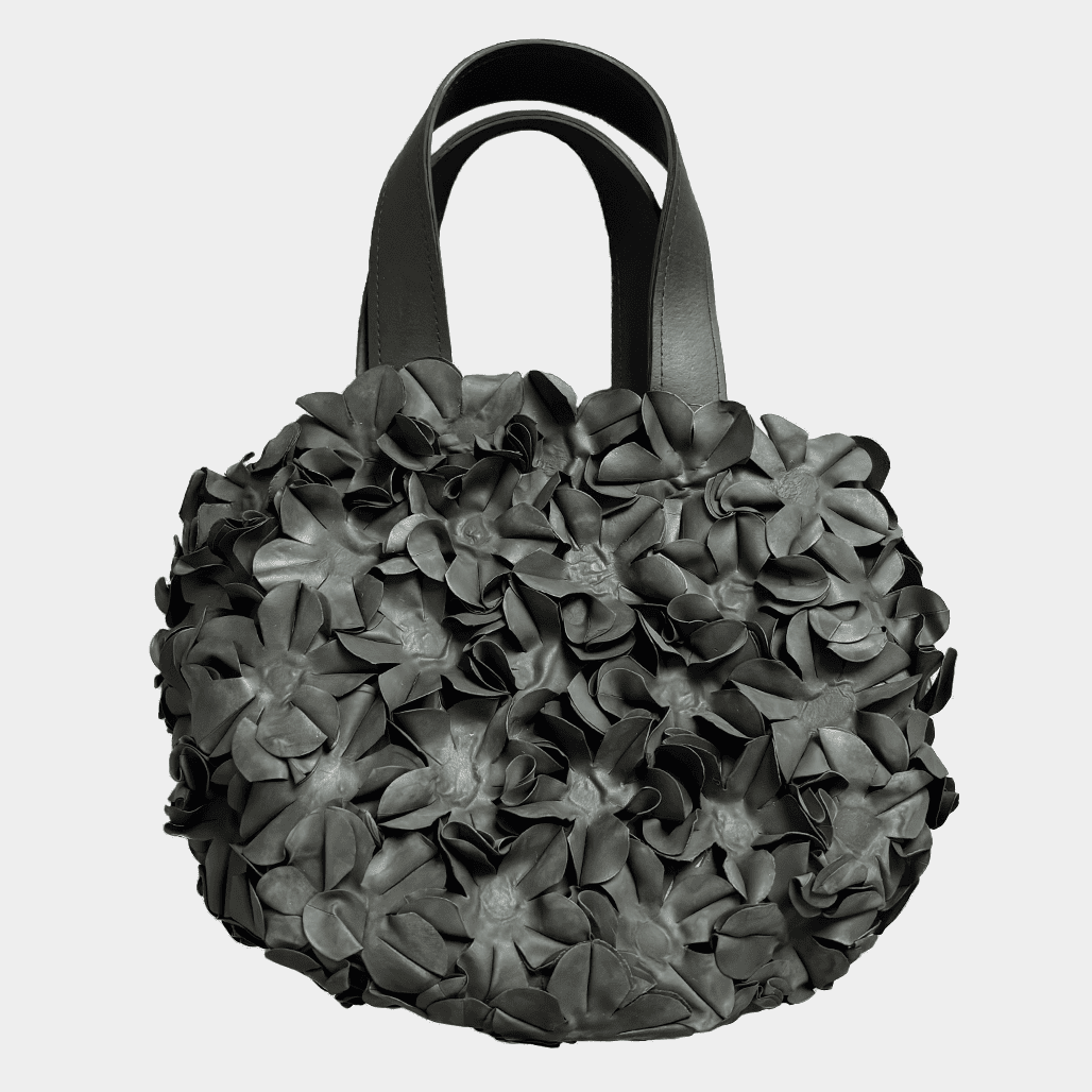 COMME des GARCONS（コムデギャルソン）フラワーラバーハンドバッグ