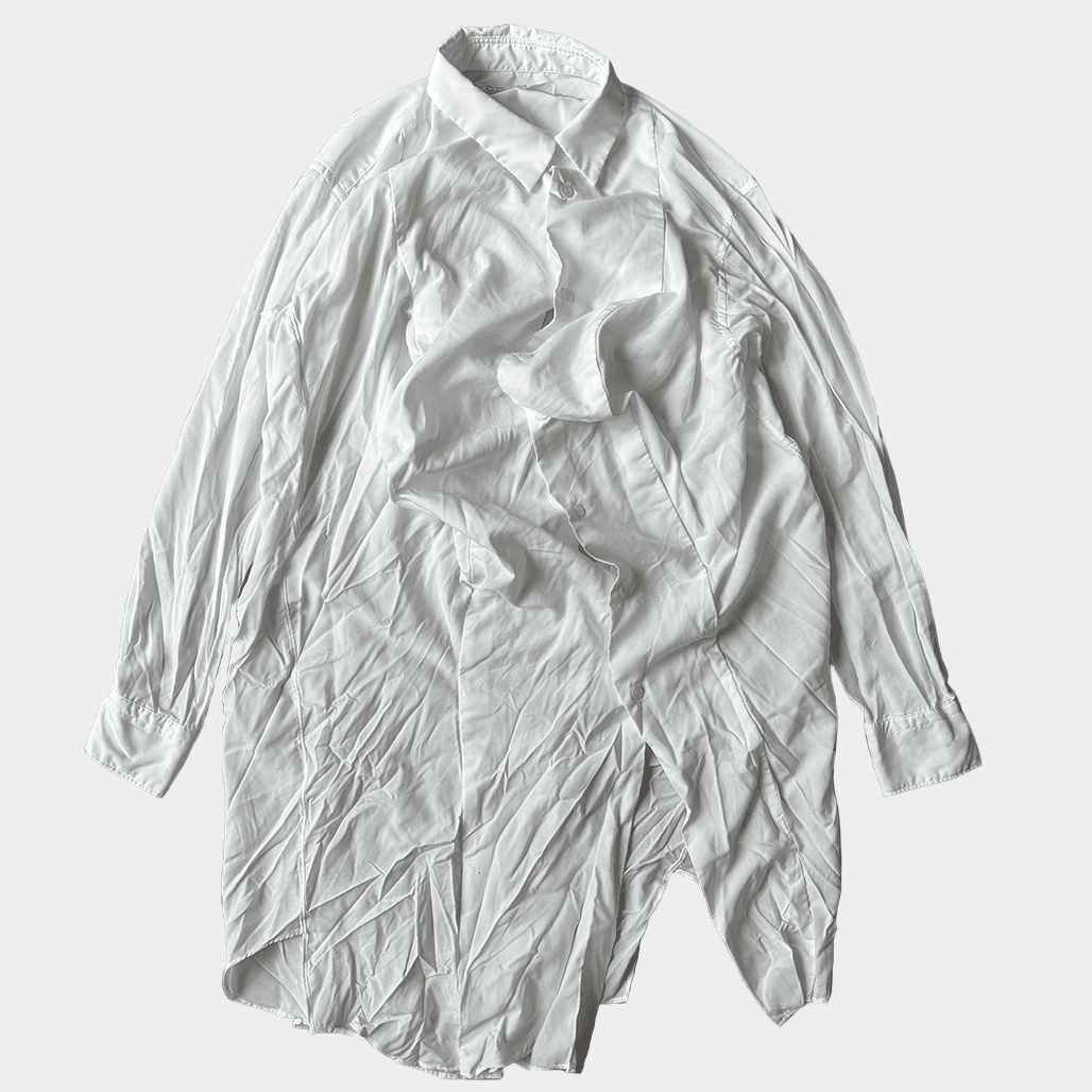 COMME des GARCONS(コムデギャルソン)2025AW シワ加工コブドレスシャツ|COMME DES GARCONS(コムデギャルソン)