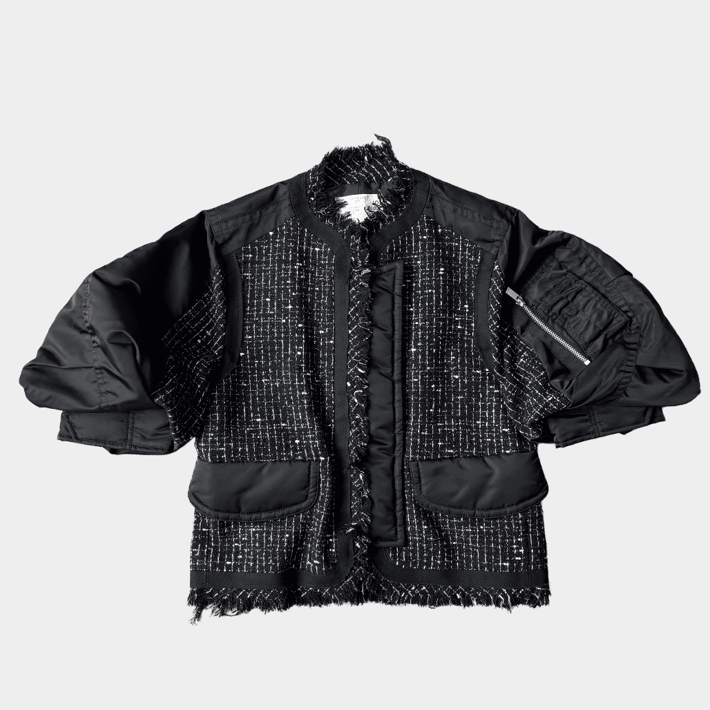 SACAI(サカイ)2022SS ツイードミックスブルゾン|SACAI(サカイ)