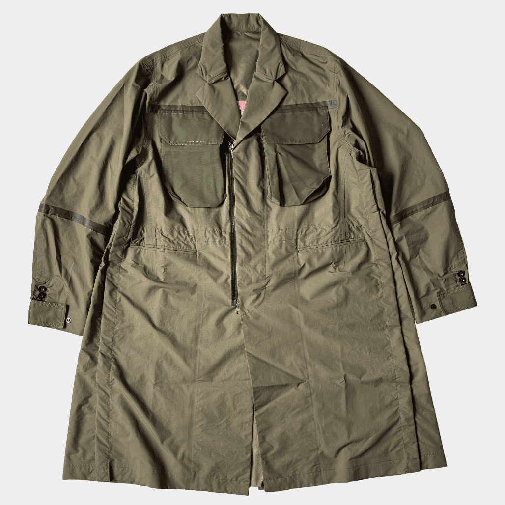 SACAI（サカイ）2022SS サイズ2 リップストップミリタリーコート