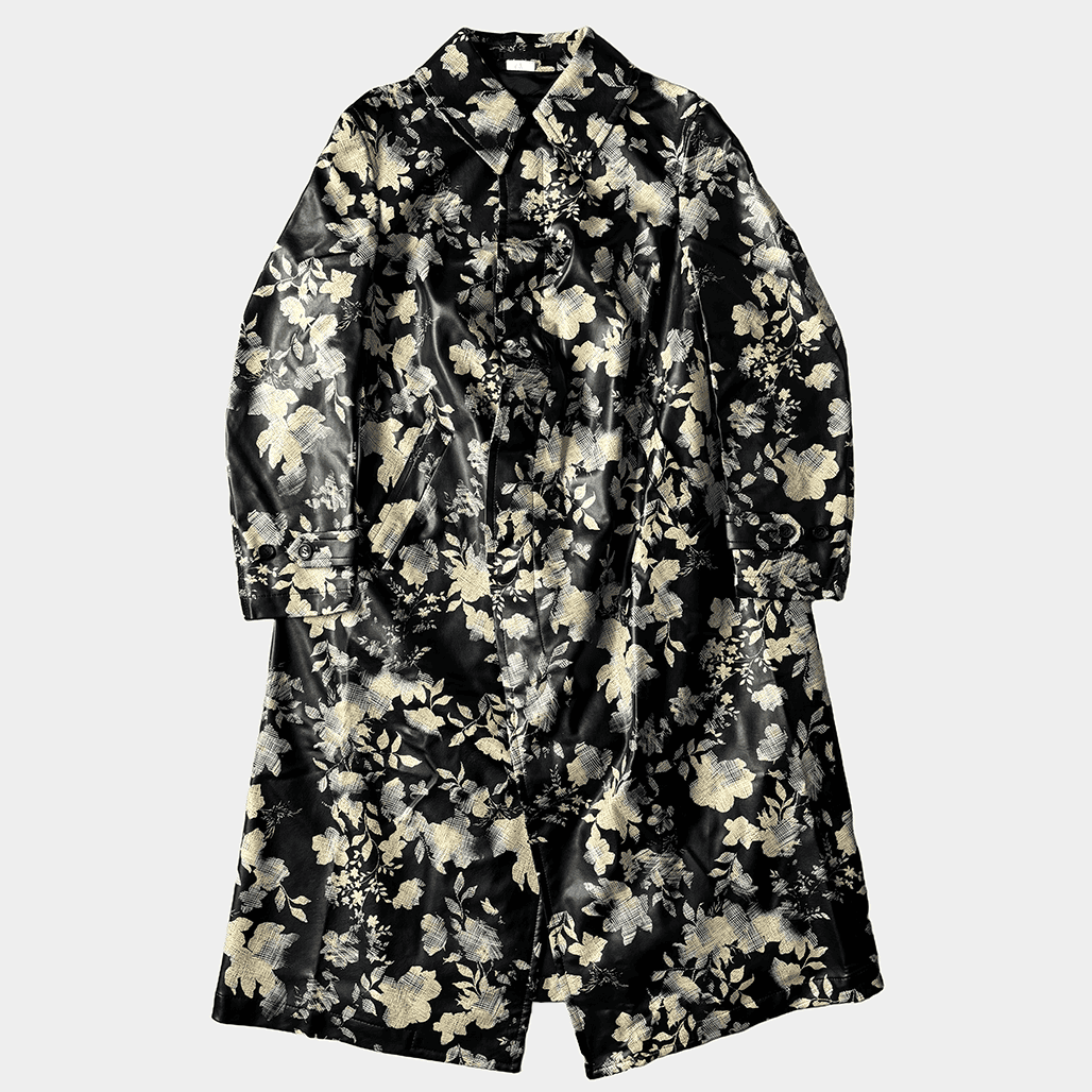 COMME des GARÇONS HOMME PLUS(コムデギャルソンオムプリュス) 2025SS THE HOPE OF LIGHT サイズM フェイクレザー ステンカラーコート|COMME DES GARCONS HOMME PLUS(コムデギャルソンオムプリュス)