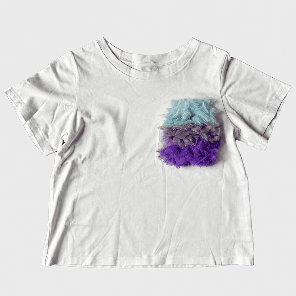 TOMO KOIZUMI(トモコイズミ) フリルポケットTシャツ|TOMO KOIZUMI(トモコイズミ)