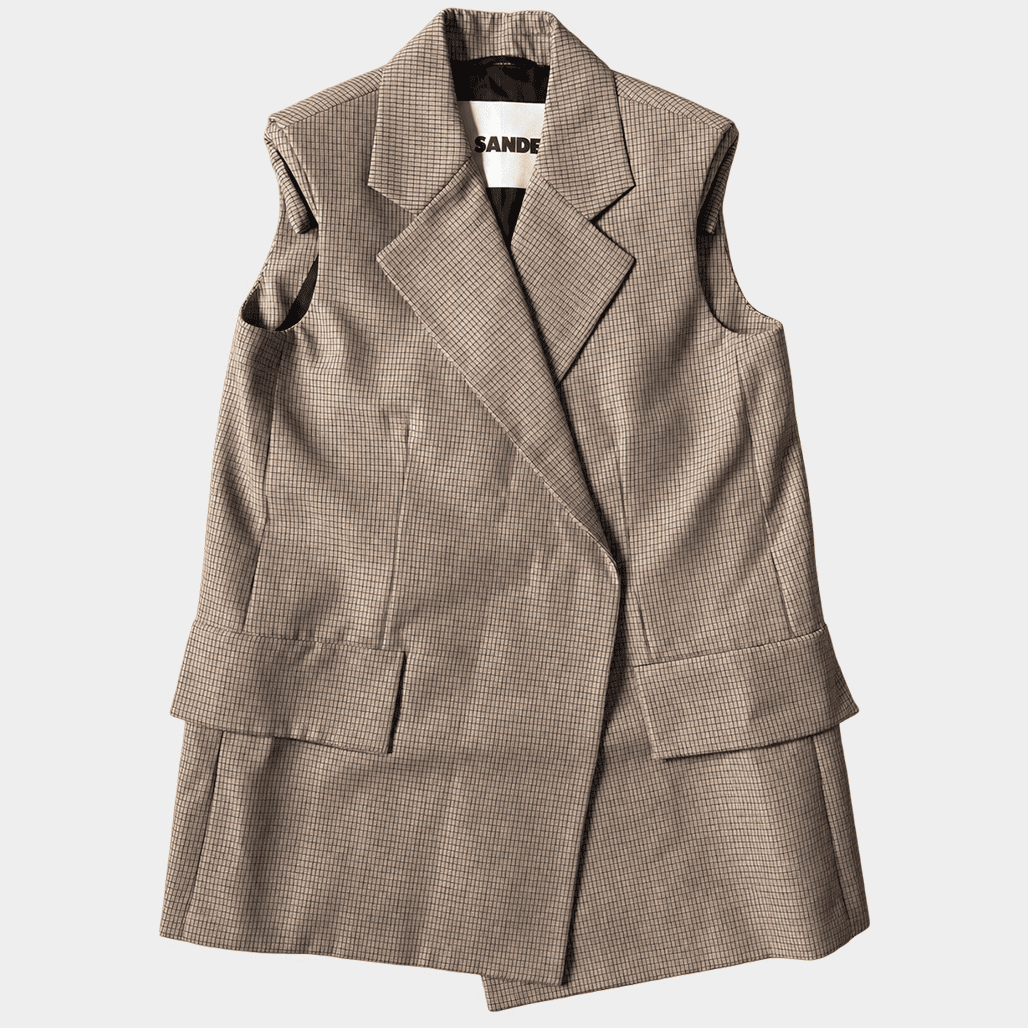 JIL SANDER(ジルサンダー)2024-2025AW テーラードベスト|JIL SANDER(ジルサンダー)