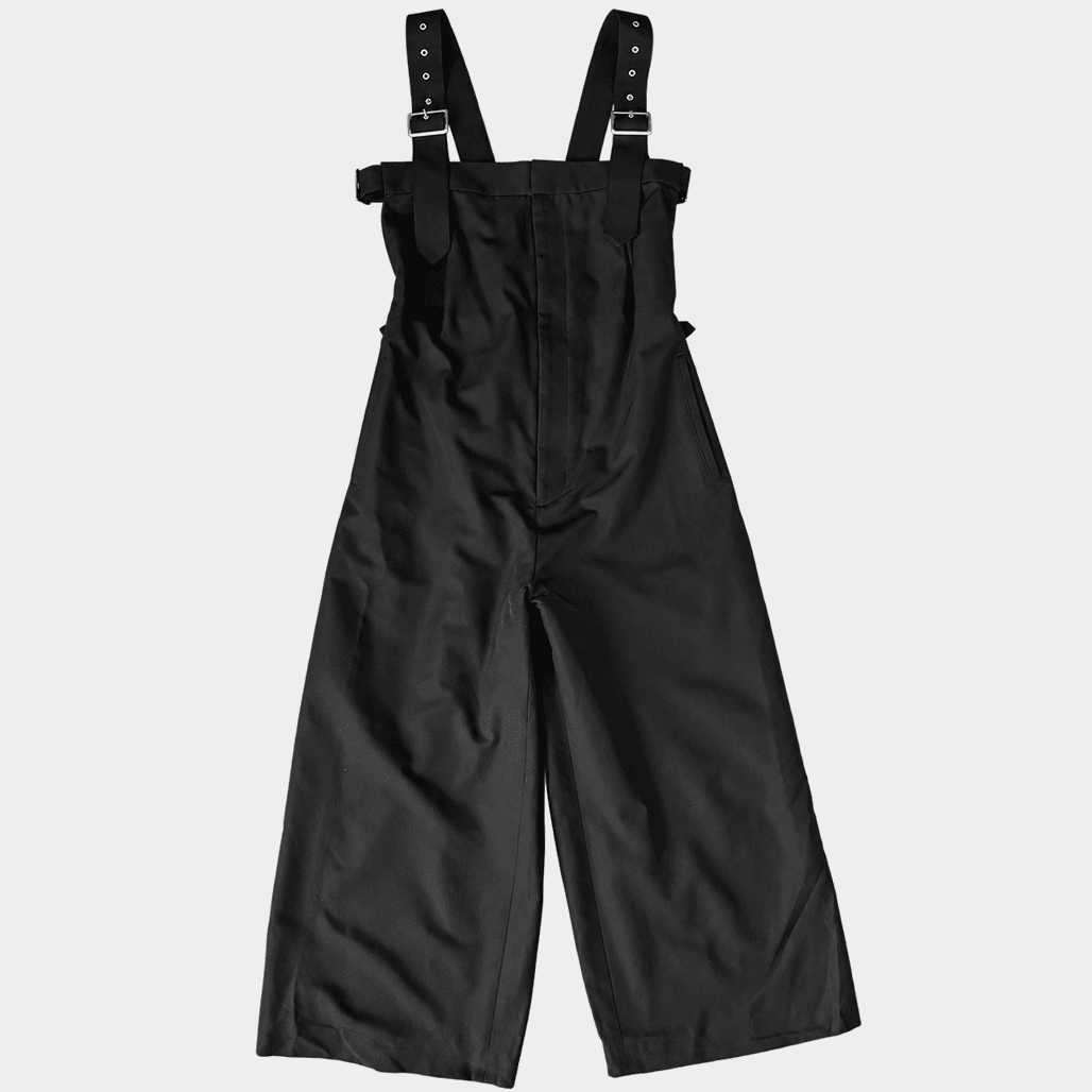 NOIR KEI NINOMIYA(ノワール ケイ ニノミヤ)2023SS ベルトディテールワイドサロペット|NOIR KEI NINOMIYA(ノワールケイニノミヤ)